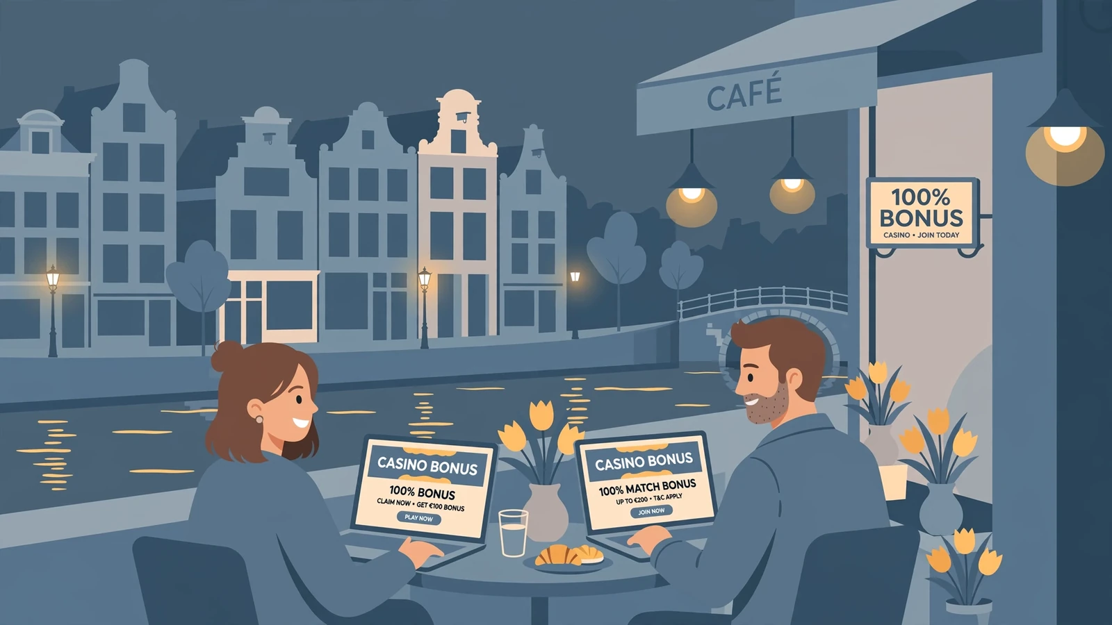Online casino met 100% bonus: voorwaarden uitgelegd